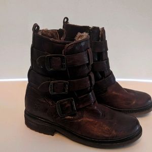 Frye Valerie Moto Boots size 6